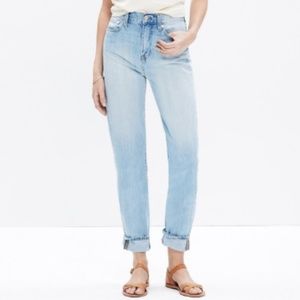 Madewell Perfect Summer Jean in Fitzgerald Wash